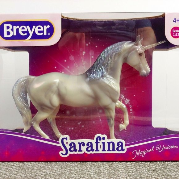 Breyer Sarafina Magical Unicorn w/ Glitter Classic Model Horse Figure 97267 NEW - Picture 1 of 7